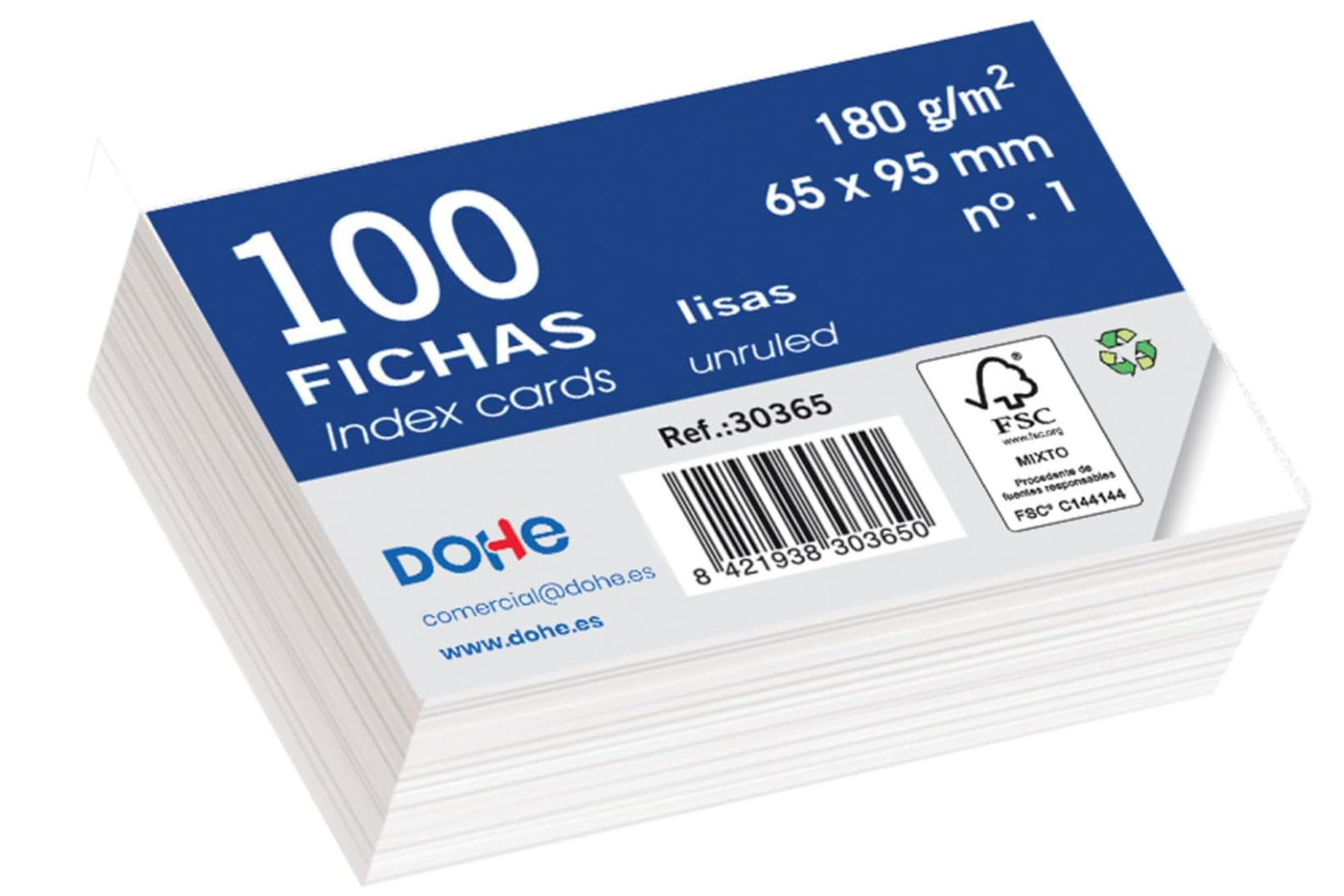 Tarjetas blancas para predicción y anotaciones en mentalismo